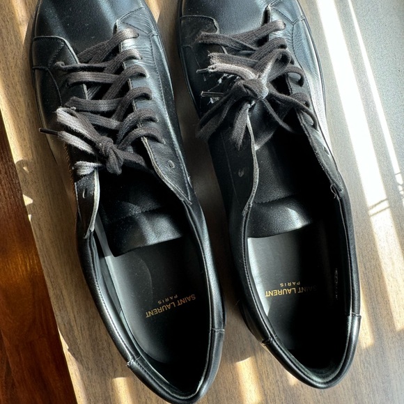 saint laurent low top sneakers new size 13 mens - Picture 3 of 3